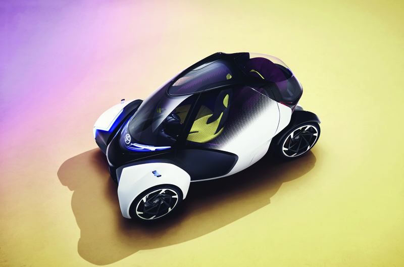 Toyota Europa muestra su visión de movilidad urbana en 2030 a través del i-TRIL Concept Car