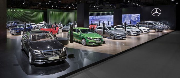 Mercedes Benz incrementa sus ventas un 30% en el Salón Automobile