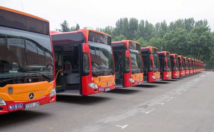 20 autobuses de renting prestarán servicio en Burgos