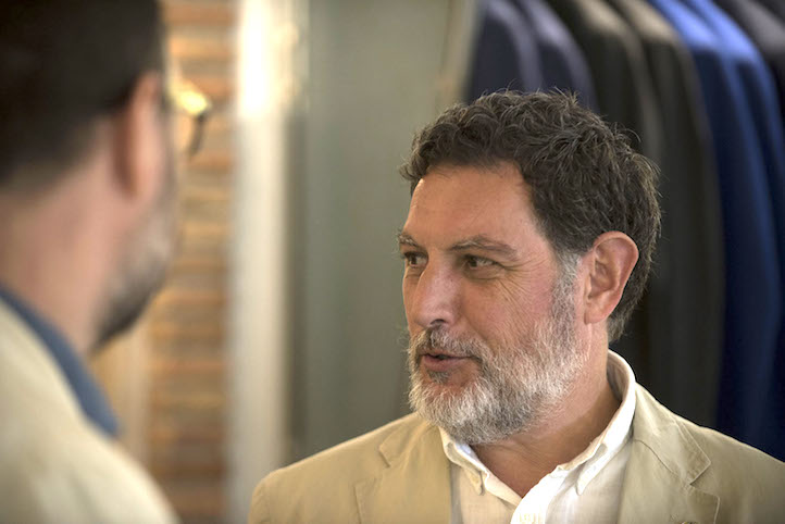 José María Vinós es el máximo responsable de APK Renting y de la firma de motocicletas Bultaco. // FOTOGRAFÍA: FERNANDO ARÚS / FLEET PEOPLE