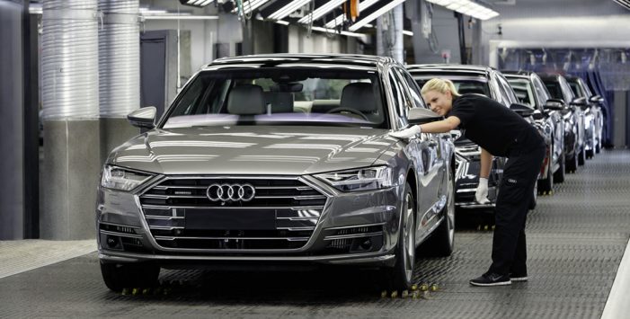 Audi factura 30.100 millones de euros en el primer semestre del año