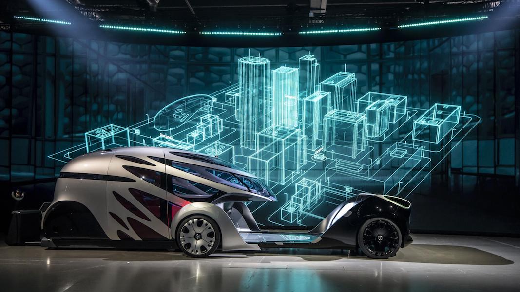 Vision Urbanetic, nuevo concepto de movilidad a la carta desarrollado por Mercedes-Benz Vans