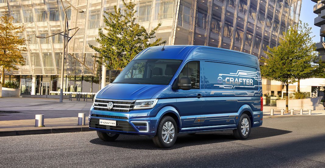 Volkswagen Vehículos Comerciales inicia en España la venta del furgón eléctrico e-Crafter