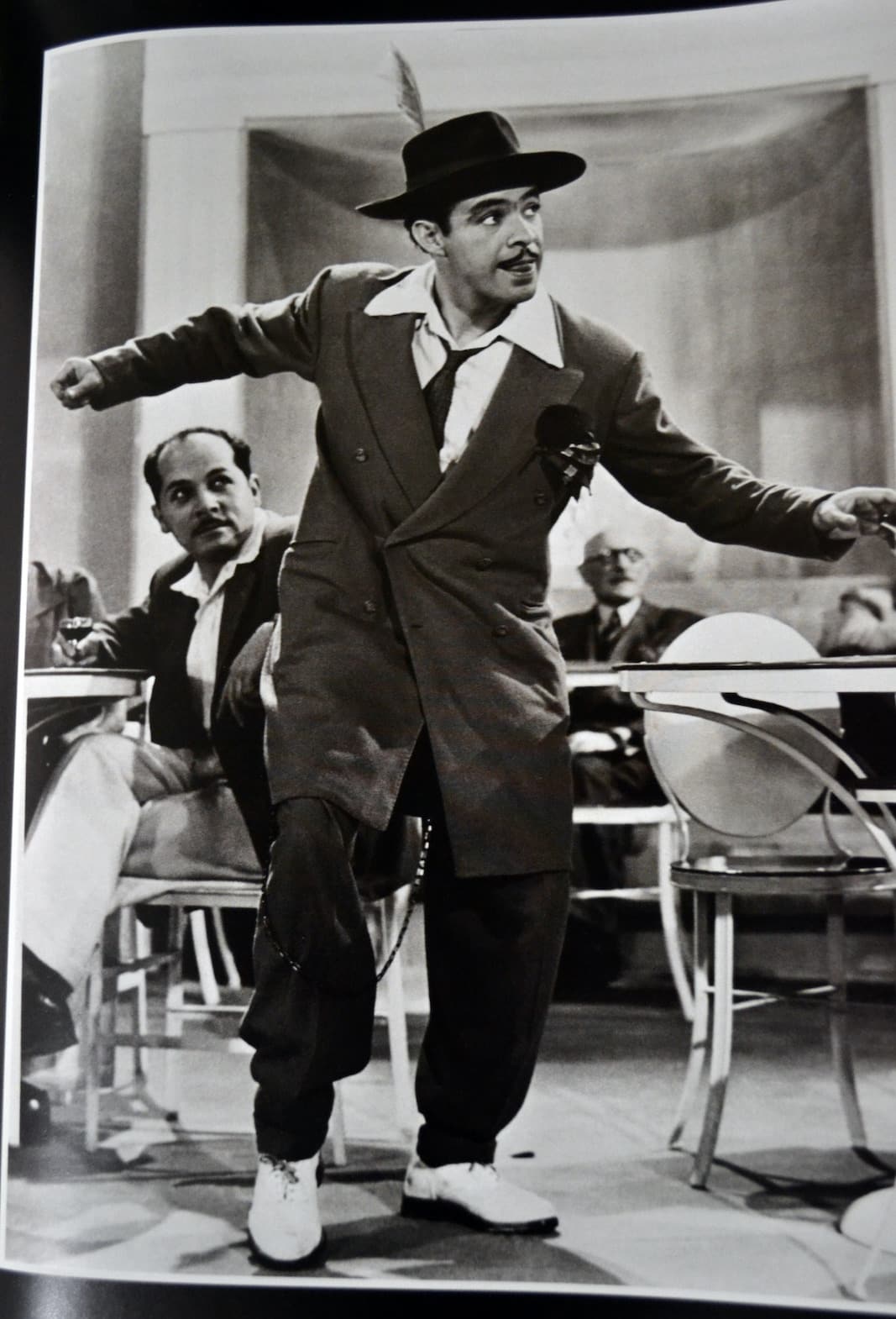 El gran actor y cantante mexicano Germán Valdés, uno de los grandes agitadores de la vestimenta 'pachuca'.