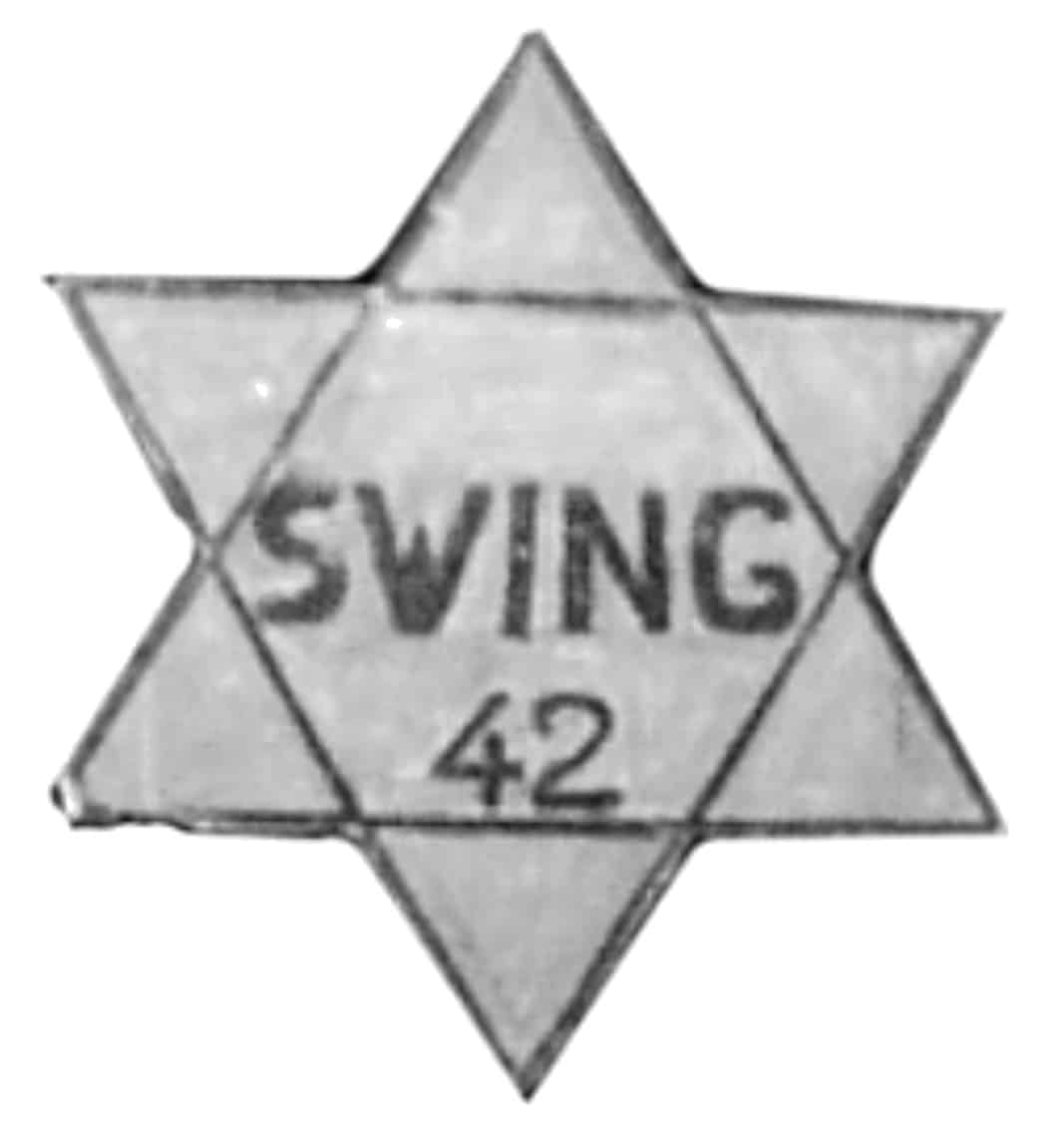 Una estrella nazi, también customizada por los 'swingers'