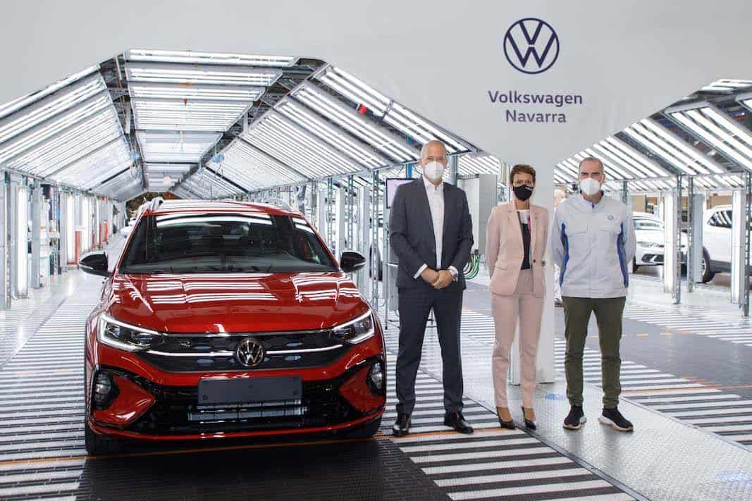 Arranca la producción de Taigo en la factoría de Volkswagen en Navarra