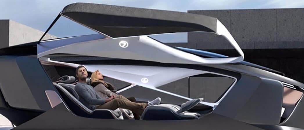 Lexus y el Royal College of Art de Londres diseñan el coche del futuro