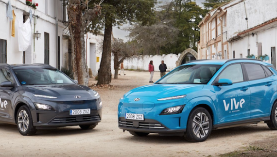 Hyundai presenta su programa de carsharing en el pueblo más pequeño de España