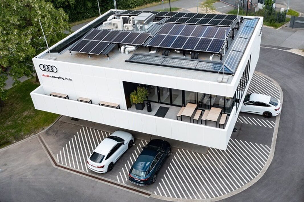 Audi inaugurará un nuevo hub de carga eléctrica en Suiza