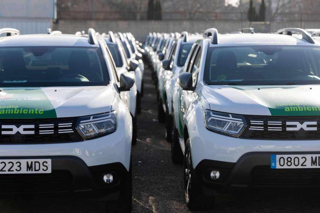 Dacia renueva la flota forestal de la Junta de Castilla y León con 175 vehículos
