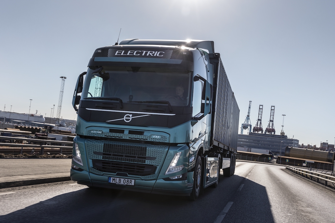 Volvo Trucks recibe un pedido de flota histórico de camiones eléctricos