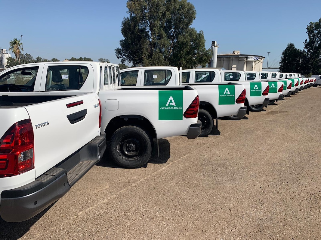 Agencia de Medio Ambiente y Agua de Andalucía, FLOTA, RENTING, TOYOTA 2