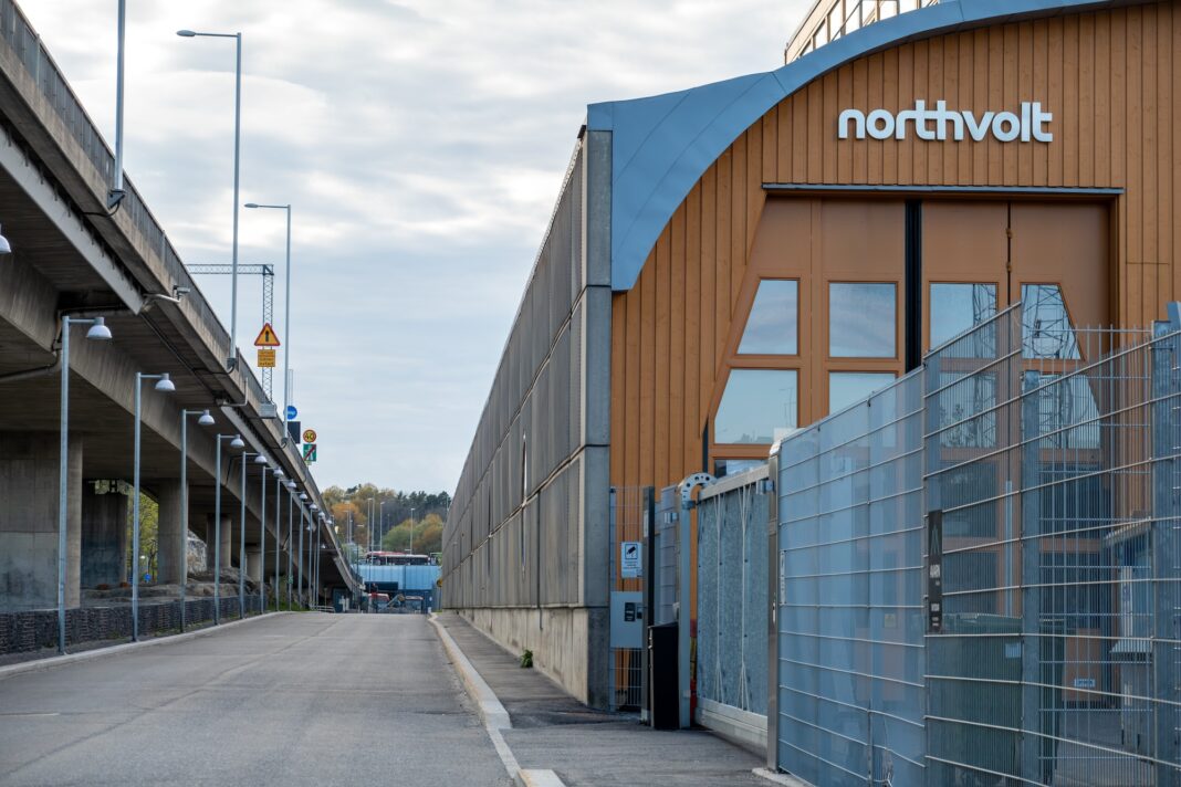 Un almacén de Northvolt en Estocolmo (Suecia), en mayo pasado. FOTOGRAFÍA ALEXANDER STOCK
