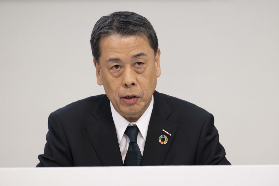 Makoto Uchida, ceo de nisssan. nov 2024 2