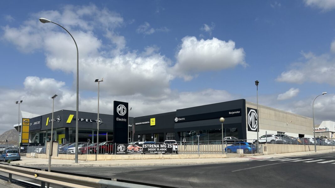 poligono industrial alicante concesionario opel omoda jaecoo y MG