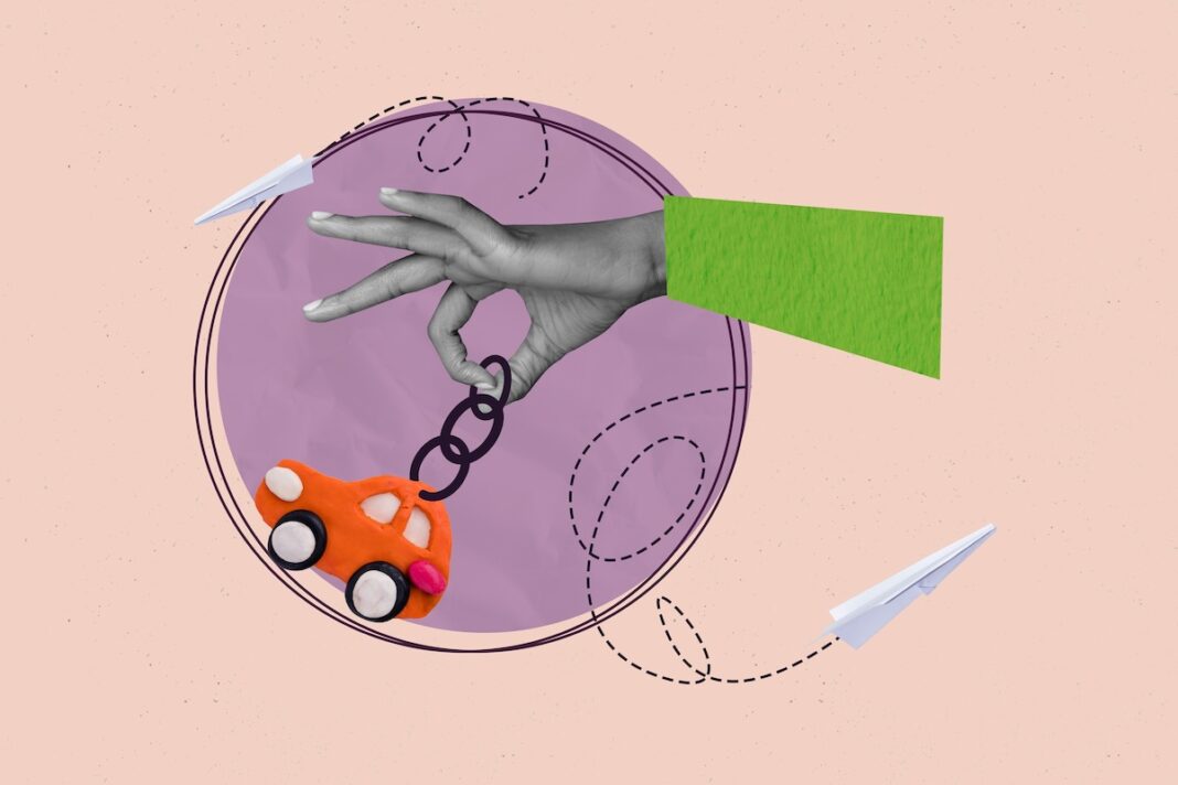 SEGUROS, COCHE ILUSTRACIÓN: ROMAN SAMBORSKYI