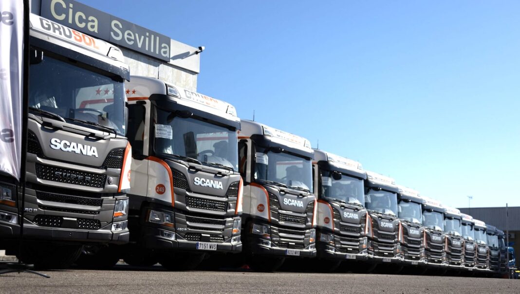 entrega grusol SCANIA 95