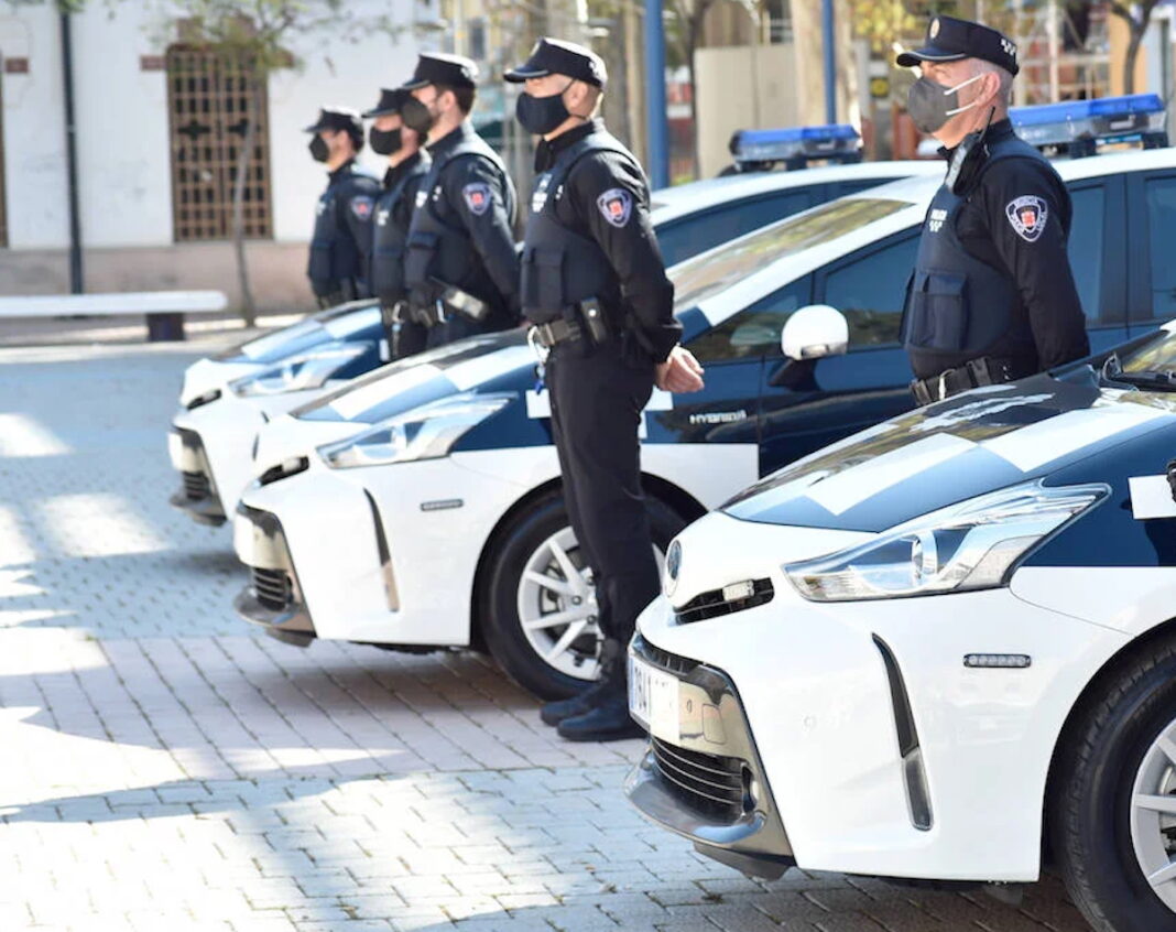 policia flota san javier murcia