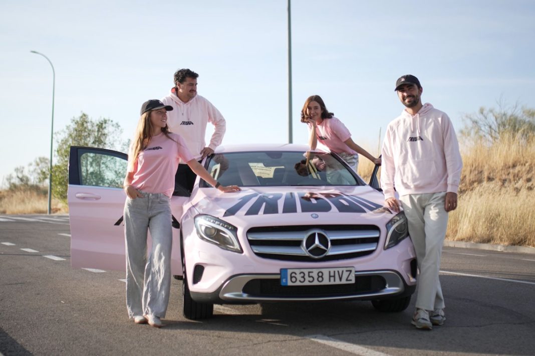 El equipo fundacional de Tribbu. fotografía tribbu