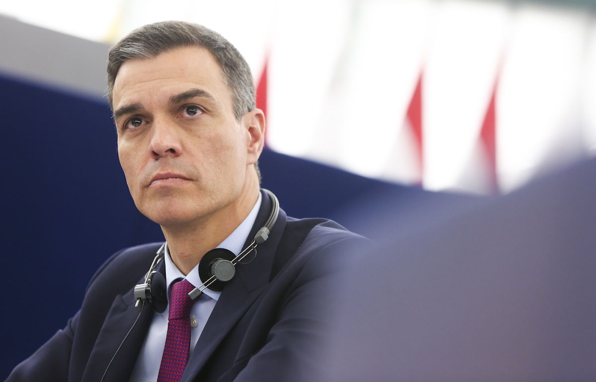 Pedro Sánchez Parlamento Europeo 2