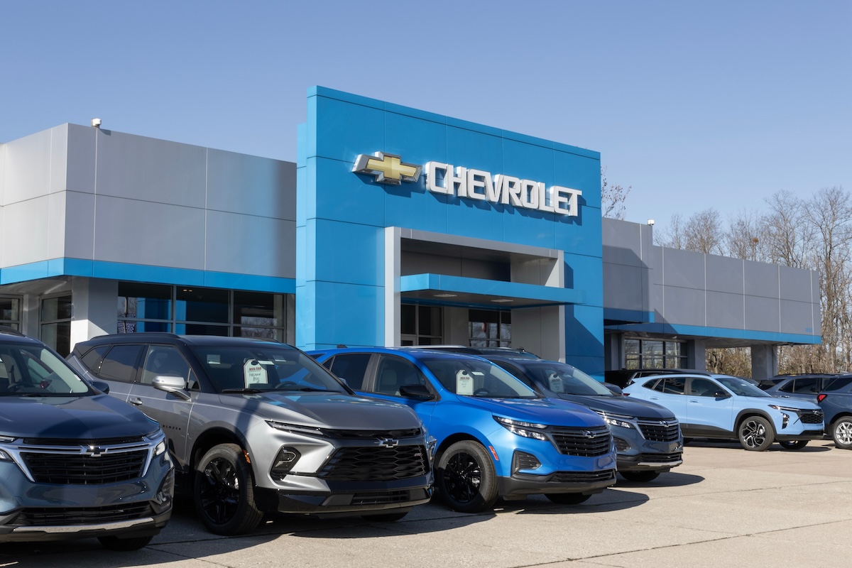 Un concesionario de Chevrolet, propiedad de General Motors, en Indianápolis jonathan weiss