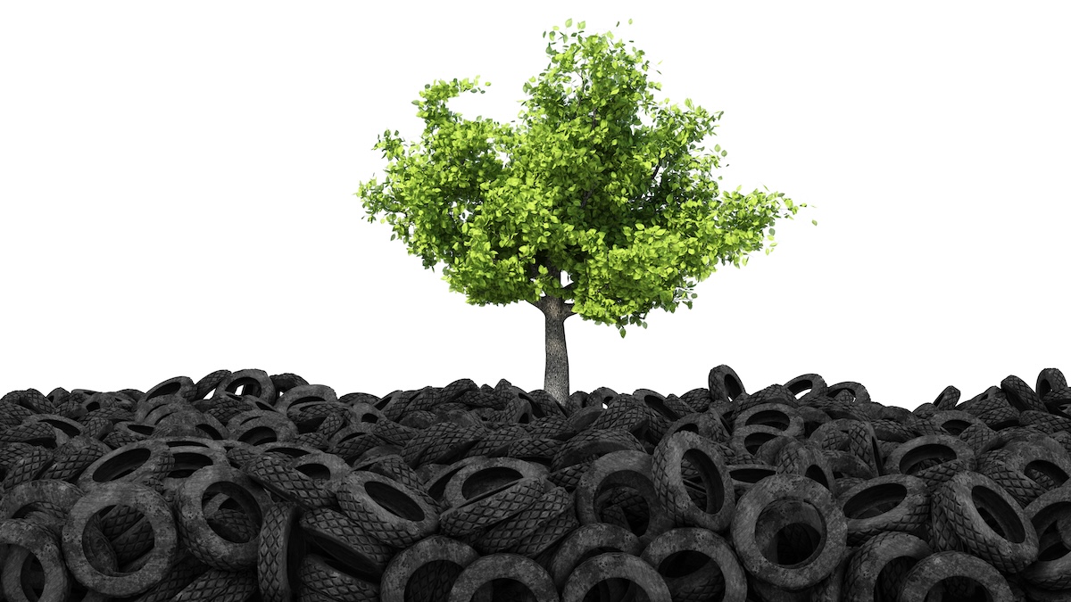 neumático, reciclado, reciclaje, rueda, Christina Krivonos