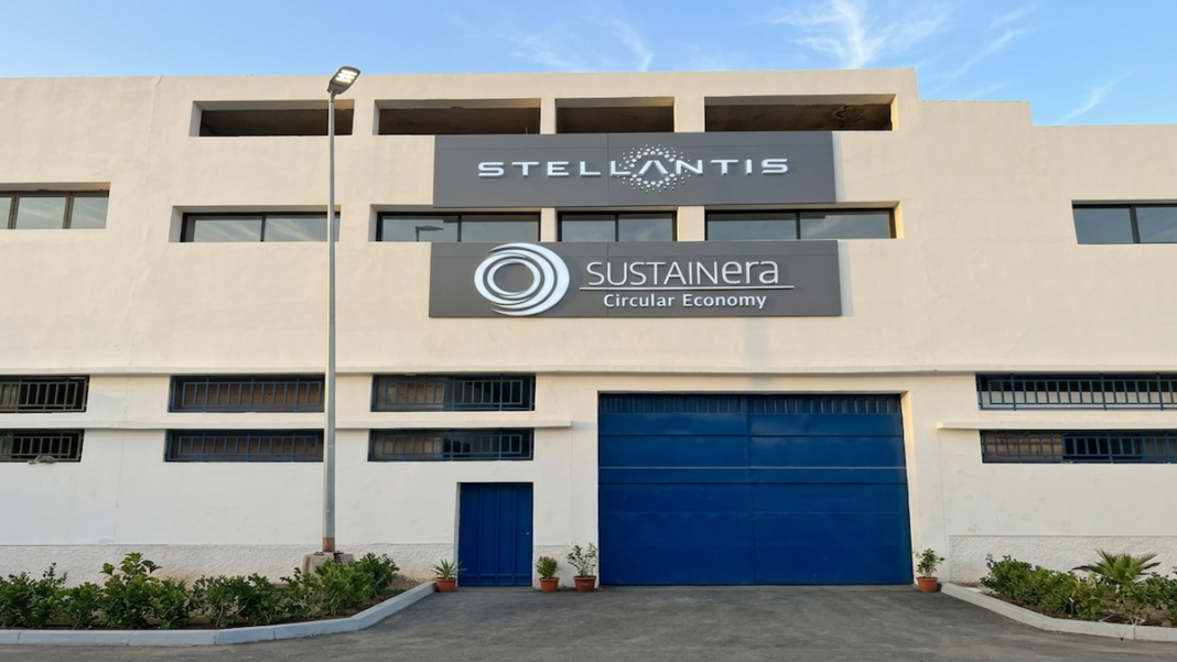 El centro de Economía Circular del grupo Stellantis en Casablanca (Marruecos). FOTOGRAFÍA: STELLANTIS