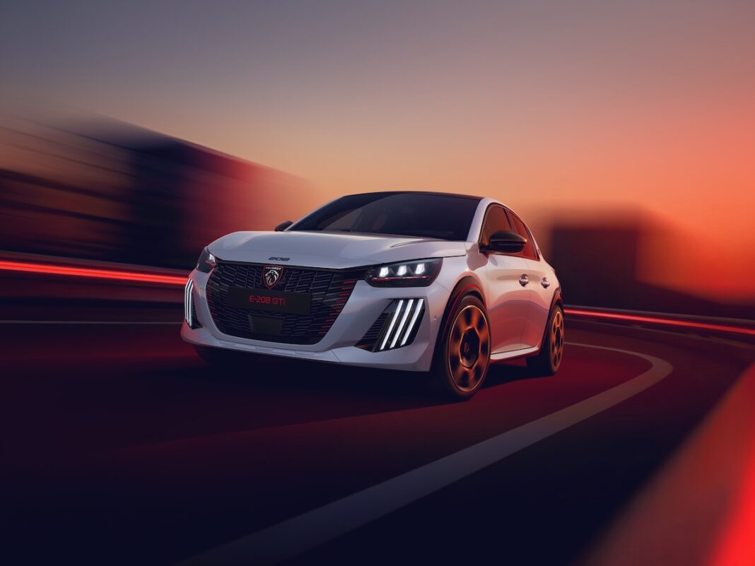 Peugeot 208 GTi eléctrico. FOTOGRAFÍAS: PEUGEOT
