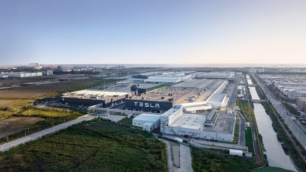 La gigafactoría de vehículos eléctricos de Tesla en Shanghai. FOTOGRAFÍA: TESLA